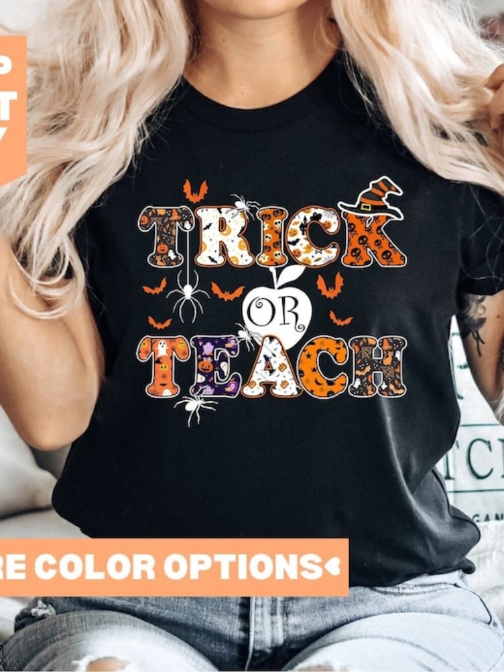 Halloween Teacher Shirt, Trick Or Teach Shirt
